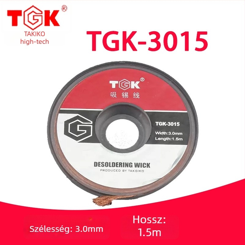 Forrasztó ónfelszívó szalag – TGK TGK1015/1515/2015/2515/3015