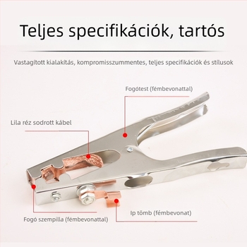 Hegesztő földelő csipesz fogantyúval (350A/500A/800A)
