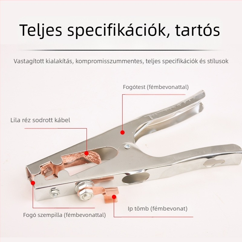 Hegesztő földelő csipesz fogantyúval (350A/500A/800A)