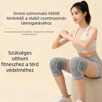Spandex térdvédők, univerzális illeszkedés, térdvédelem