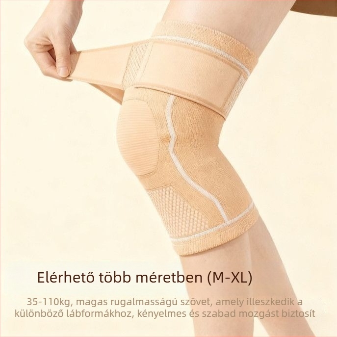 Spandex térdvédők, univerzális illeszkedés, térdvédelem