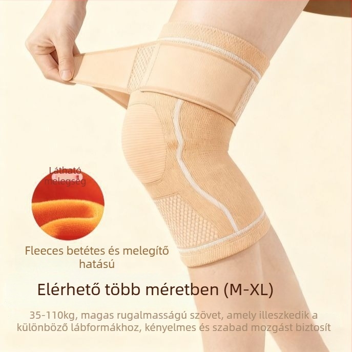 Spandex térdvédők, univerzális illeszkedés, térdvédelem