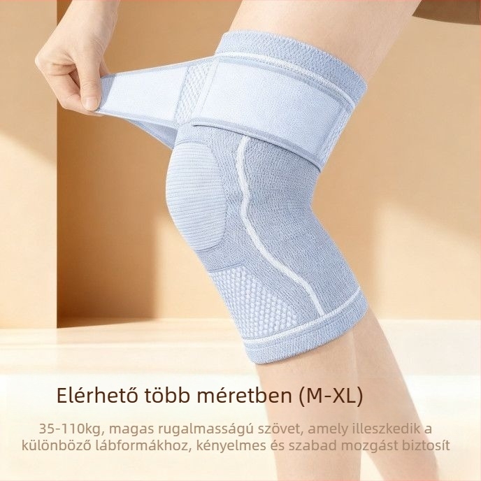 Spandex térdvédők, univerzális illeszkedés, térdvédelem