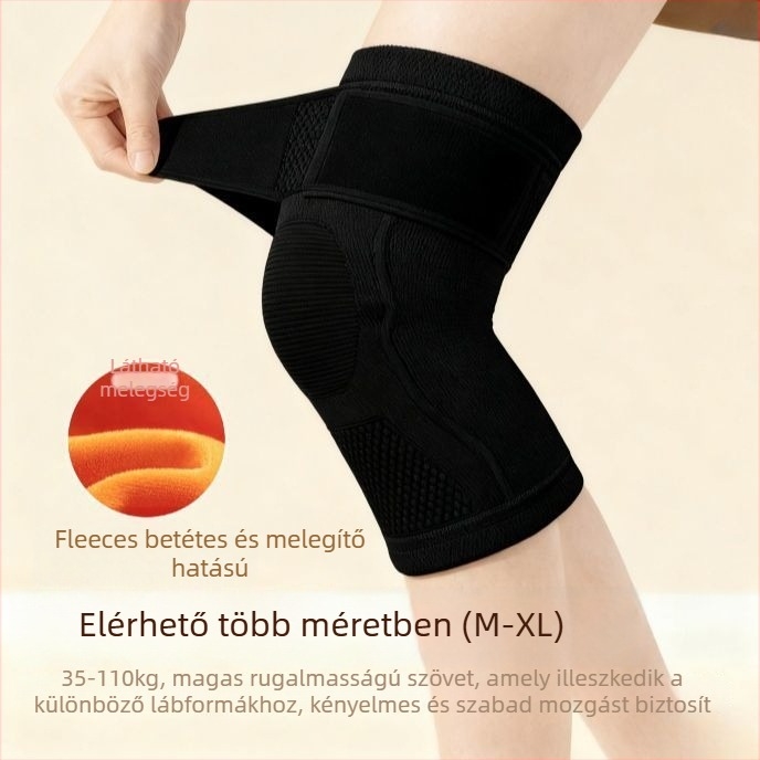 Spandex térdvédők, univerzális illeszkedés, térdvédelem