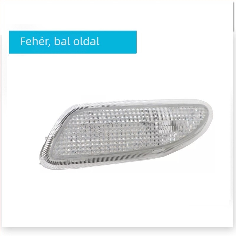 LED oldalsó lámpák a Mercedes-Benz C-Class W203 (2001-2007) számára — Márka CZPINCHEN; Anyag PC+LED; Modellek 2038200721, 2038200821; Alkatrész-számok 2038200721, 2038200821; Alkalmazható modellek Mercedes-Benz C-Class W203 2001-2007