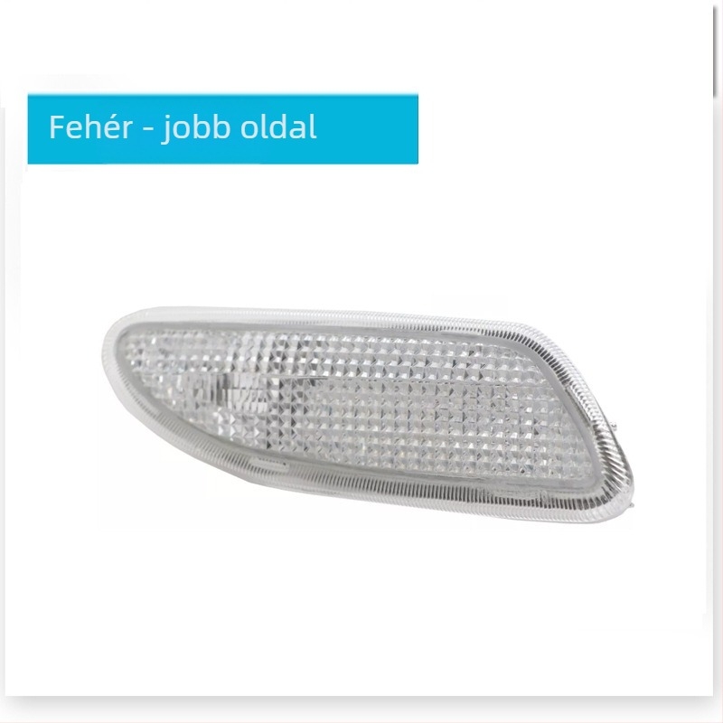 LED oldalsó lámpák a Mercedes-Benz C-Class W203 (2001-2007) számára — Márka CZPINCHEN; Anyag PC+LED; Modellek 2038200721, 2038200821; Alkatrész-számok 2038200721, 2038200821; Alkalmazható modellek Mercedes-Benz C-Class W203 2001-2007