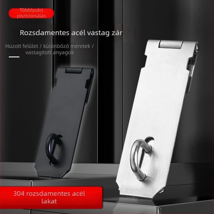 Rozsdamentes acélból készült szekrényzárlemez, modell 10, márka Shengtong, modern egyszerű stílus (Modell: 10; Anyag: Rozsdamentes acél; Márka: Shengtong; Stílus: Modern egyszerűség)