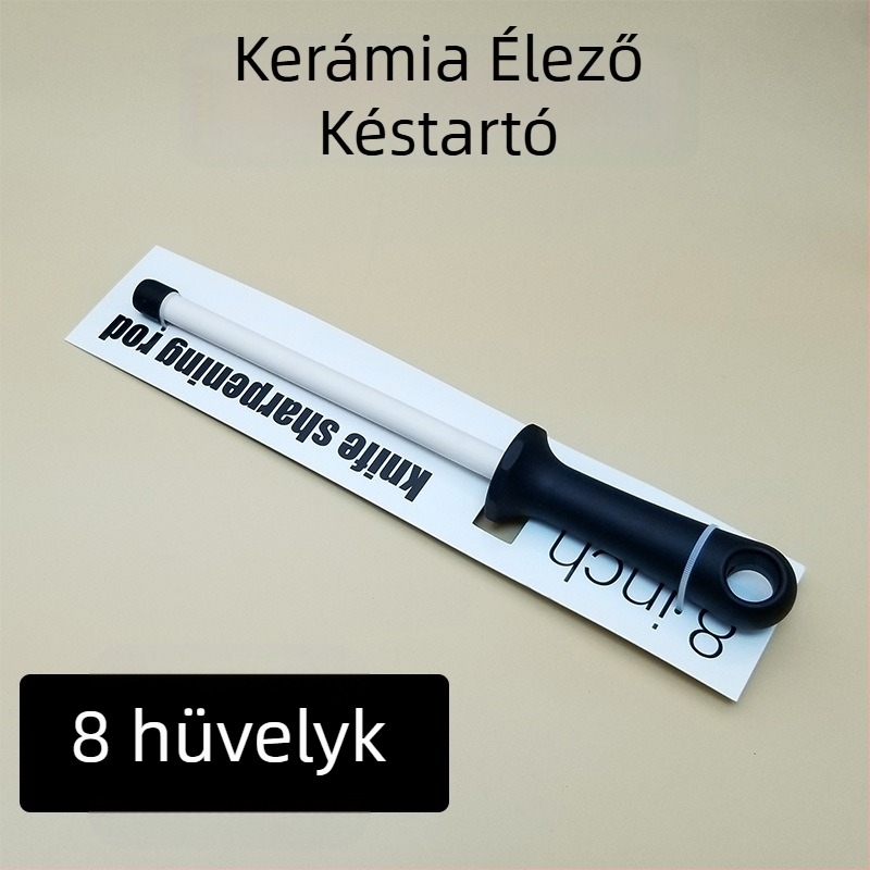 Kerámia élezőrúddal henteseknek – finom és durva élezés, márka nélküli, nem importált