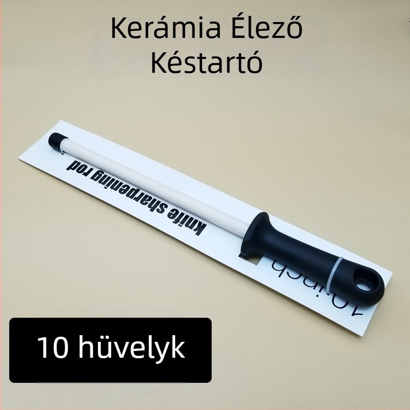 Kerámia élezőrúddal henteseknek – finom és durva élezés, márka nélküli, nem importált