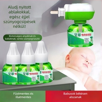Plug-in elektromos szúnyogirtó lámpa – elektromos sokkoló hatás, 10 m²-es terület, nem mérgező, peszticid regisztráció WP20150209