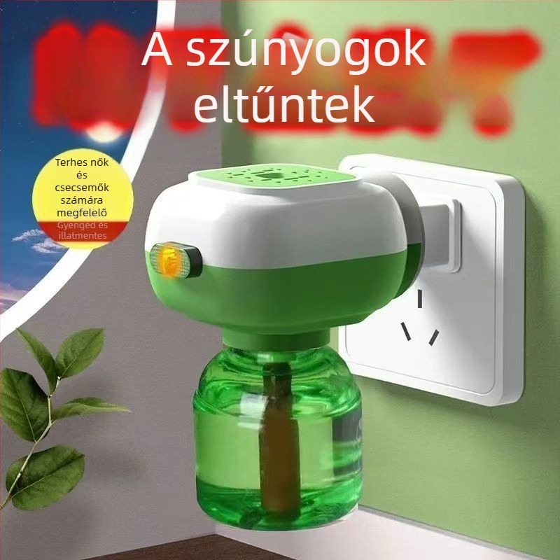 Plug-in elektromos szúnyogirtó lámpa – elektromos sokkoló hatás, 10 m²-es terület, nem mérgező, peszticid regisztráció WP20150209
