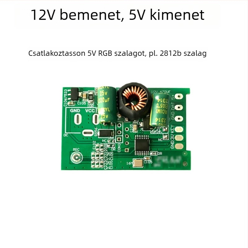 Bluetooth APP-vezérlésű kettős csatornás modul autó- és motorkerékpár jelzőfényeihez és nappali fényhez, LED 12V, 12W, 1A, 600 lm, modell DZ-YDNXY0057OHO