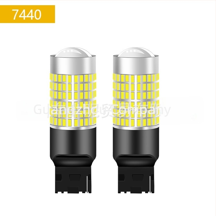 Autó LED lámpa 12–24V, 31W/30W, 1000 lm, 3014/144SMD, kompatibilis 1156/1157/3156/3157/7440/7443, nappali menetfény