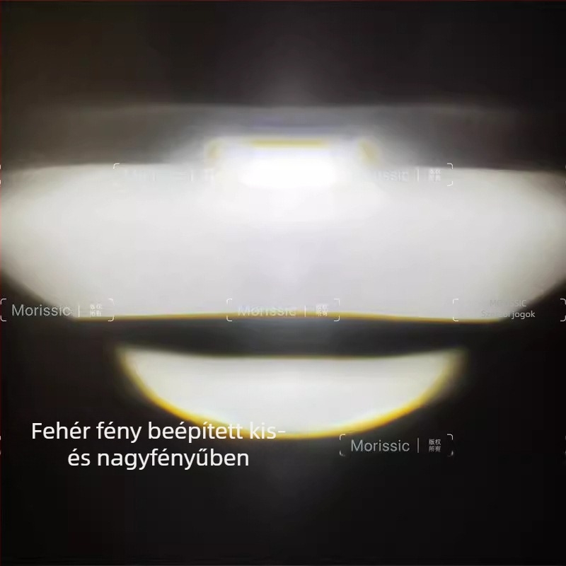 Autó LED fényszóró modul, 60W, 12V, ötvözet test, direkt-mátrix modul, élettartam 50 000 óra
