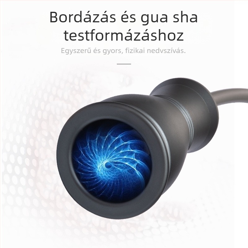 HL márkájú elektromos negatív nyomású masszázs készülék otthoni használatra, hordozható, IPX8 vízálló, A27 kaparó eszköz