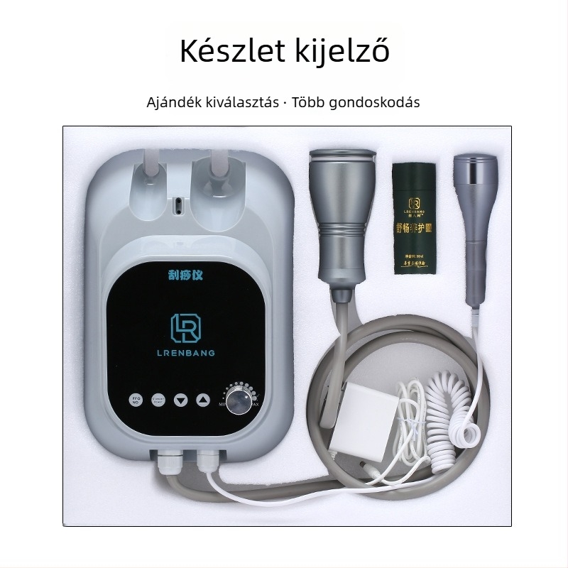 HL márkájú elektromos negatív nyomású masszázs készülék otthoni használatra, hordozható, IPX8 vízálló, A27 kaparó eszköz