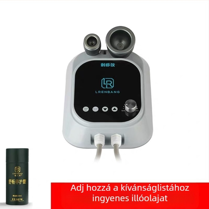 HL márkájú elektromos negatív nyomású masszázs készülék otthoni használatra, hordozható, IPX8 vízálló, A27 kaparó eszköz