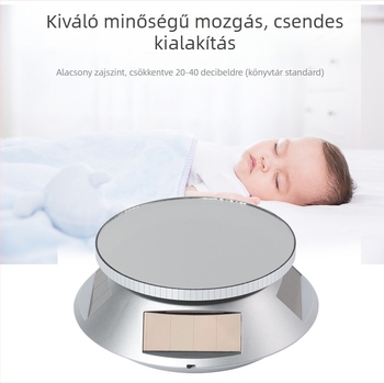 Napelemes kijelző forgóplatform, ABS burkolat, XiXi márka, 2022-es kiadás, Dongguan eredet