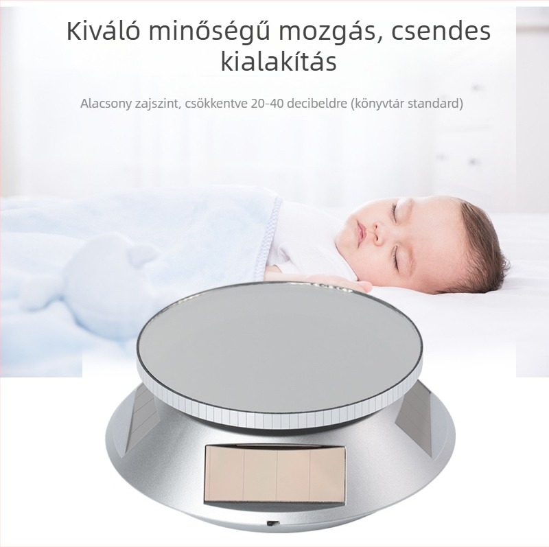 Napelemes kijelző forgóplatform, ABS burkolat, XiXi márka, 2022-es kiadás, Dongguan eredet