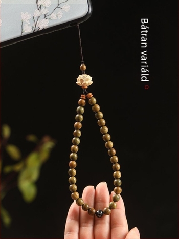 Női mobiltelefon-lanyard, PP kötél és műanyag csat