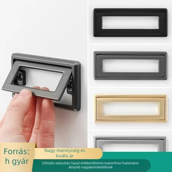Cinkötvözetből készült sík fogantyú szekrényekhez és fiókokhoz, modern minimalista stílus, rejtett, láthatatlan fogantyú, elektroplátolt felület, Pitch 32/64/96