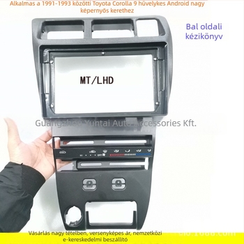 Android navigációs panel keret Toyota Corolla 1993, TO-88 modell, műanyag, súly 0,3 kg