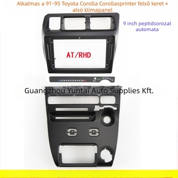 Android navigációs panel keret Toyota Corolla 1993, TO-88 modell, műanyag, súly 0,3 kg