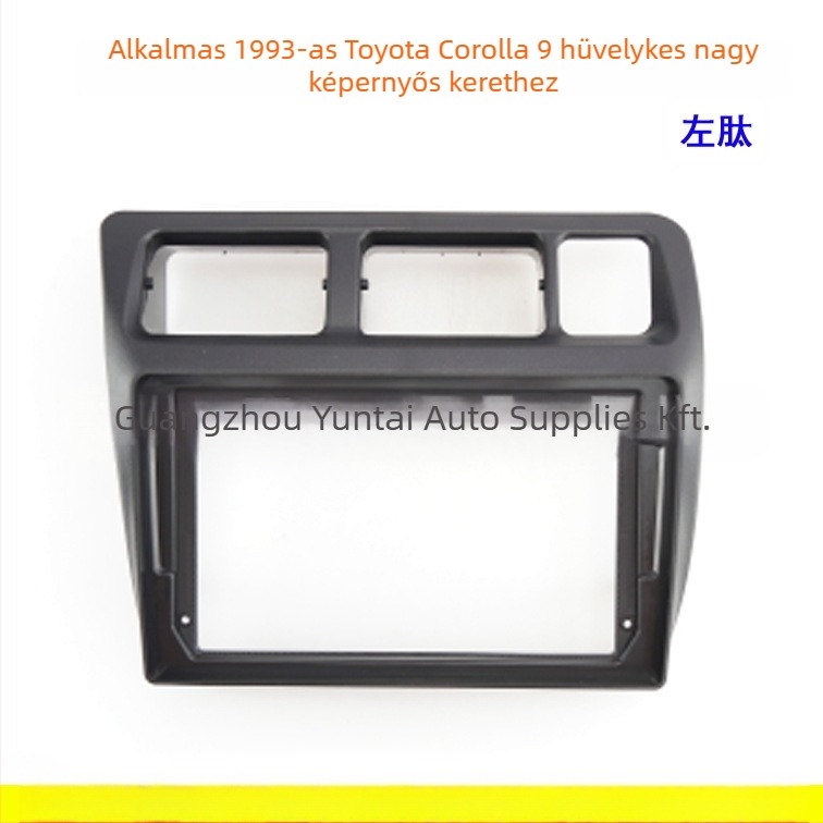 Android navigációs panel keret Toyota Corolla 1993, TO-88 modell, műanyag, súly 0,3 kg