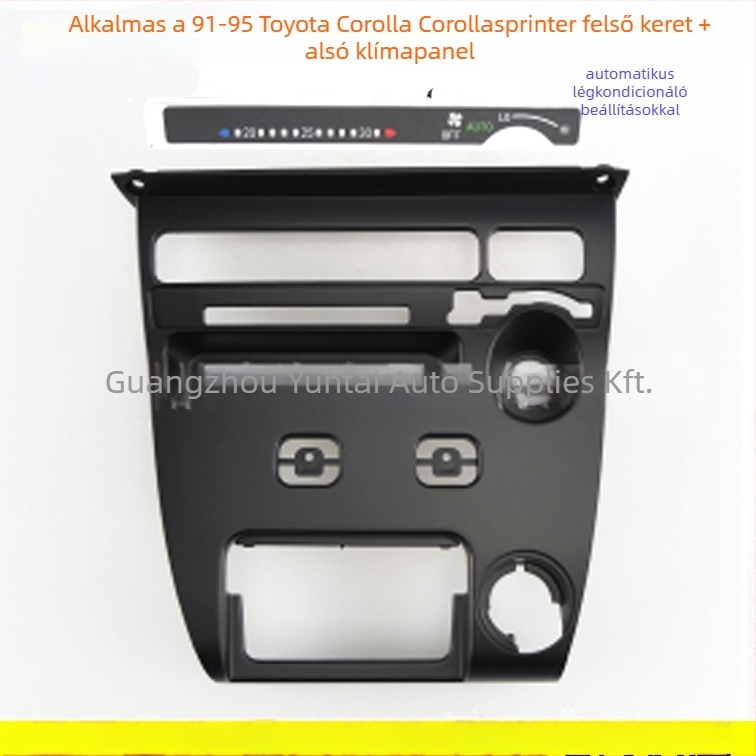 Android navigációs panel keret Toyota Corolla 1993, TO-88 modell, műanyag, súly 0,3 kg