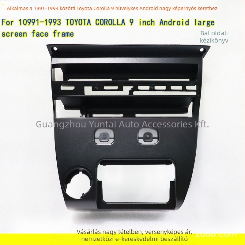 Android navigációs panel keret Toyota Corolla 1993, TO-88 modell, műanyag, súly 0,3 kg
