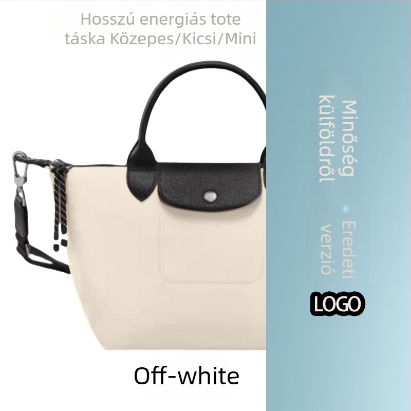 Uniszex dumpling táska Energy sorozatból, dragon-inlay díszítéssel, váll- vagy crossbody, nylon