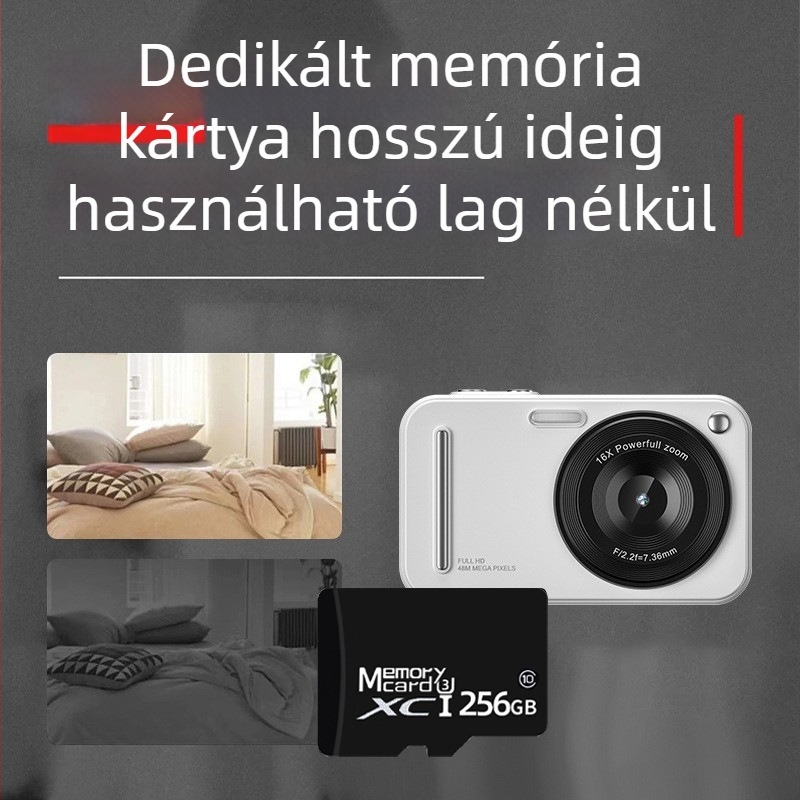 Okos kamera CCD szenzorral, 64 MP, 18x optikai zoom, periszkópos lencse, 2/3 hüvelykes szenzor