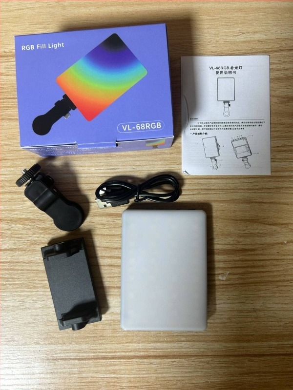 Kitöltő fény – Clip-zseblámpa Jsl70, hordozható kézi világítás (10W alatt, 5V, beépített akkumulátor)