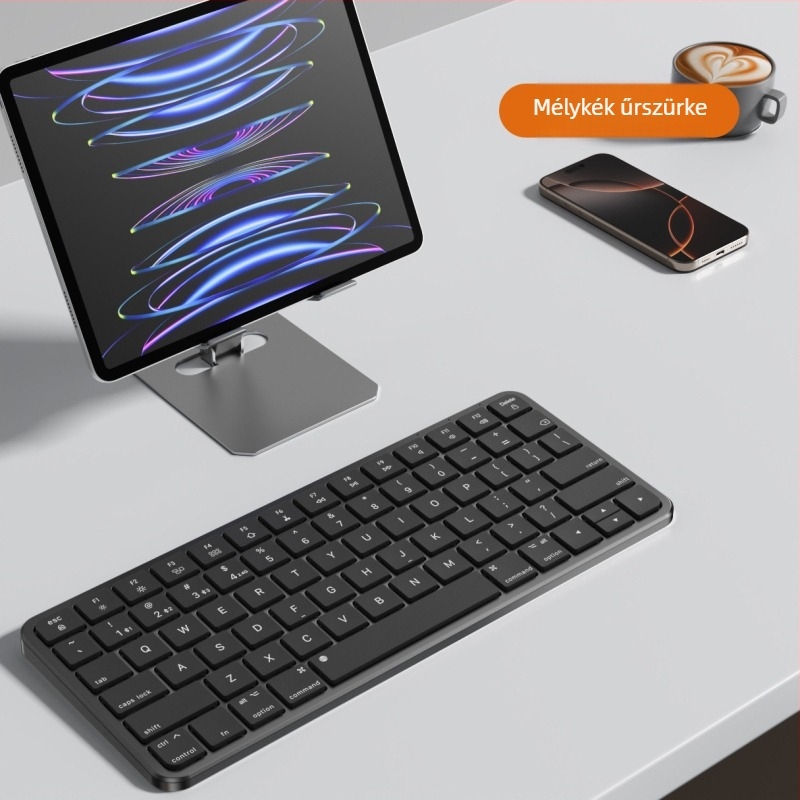 Tablet billentyűzet, vezeték nélküli, 98+ billentyű, ABS anyag, 2024-es modell