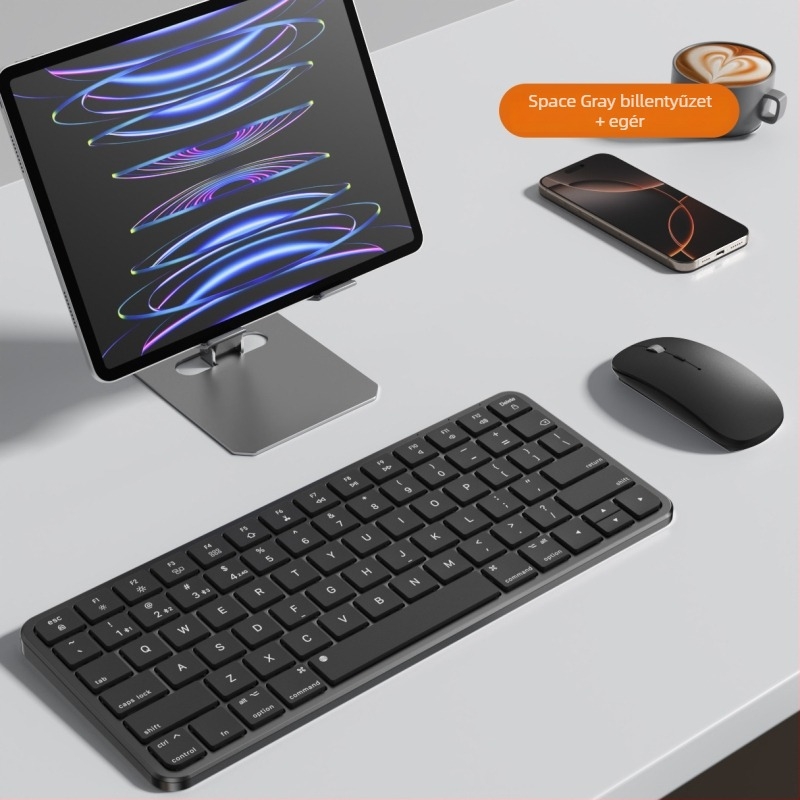 Tablet billentyűzet, vezeték nélküli, 98+ billentyű, ABS anyag, 2024-es modell