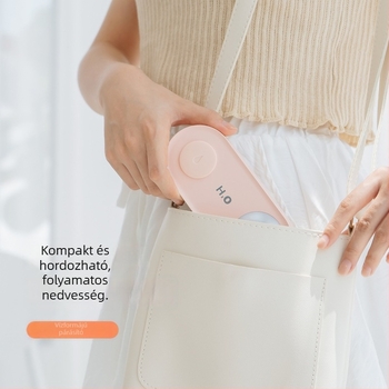 USB-s vízüveg-humidifikátor, 1 párásító kimenet, tartály 1,0–2,5 L, 31–40 m²-es területhez, aromaterápia, csendes aerosolizálás