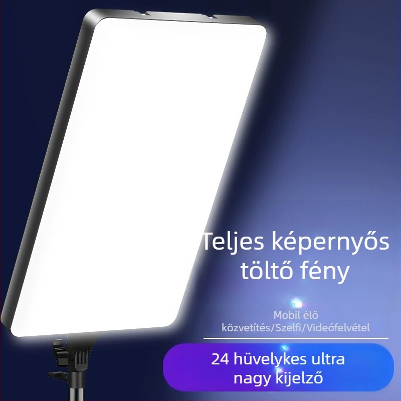 LED panel élő fotózáshoz töltőfényhez — 51–100W, 220V, tri-színű LED, függőleges rögzítés, testreszabható