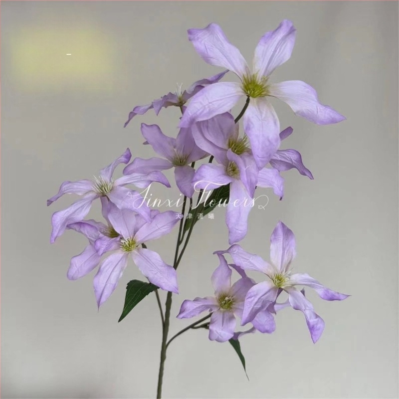 Esküvői művirágok kültéri fotózáshoz, selyem virágok orchidával, Jin xi Jinxi-0922-1