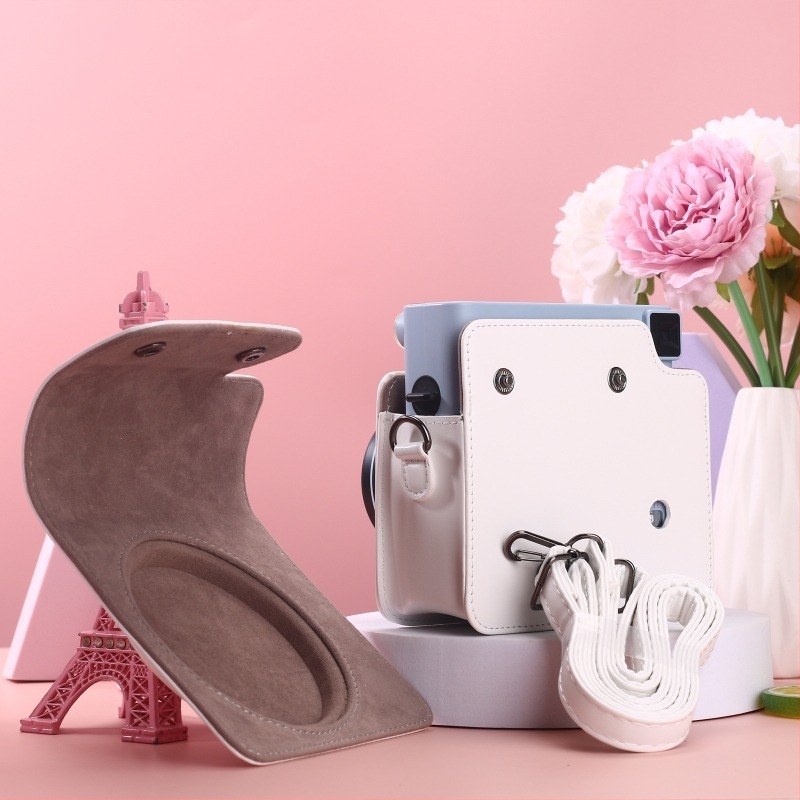 INSTAX Square SQ1 Kamera Táska — PU, vízálló, kopásálló, lopás elleni, keresztpántos