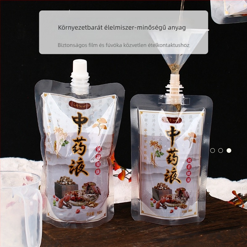 Tradicionális kínai gyógyászati táska (Napi gyártás: 10 000 000 darab; Fő piacok: Kína; Ipari gyártási engedély száma: Guangdong xk16-204-04750)