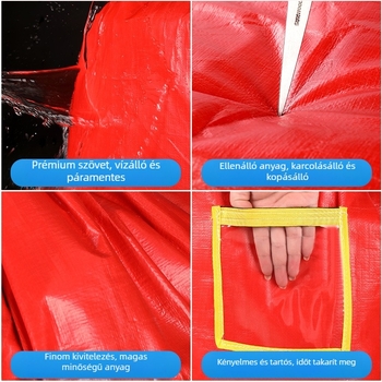 Szőtt műanyag táska expressz átadáshoz, PE bevonat, logónyomtatás, teherbírás 1-50, plasztikus anyagokhoz