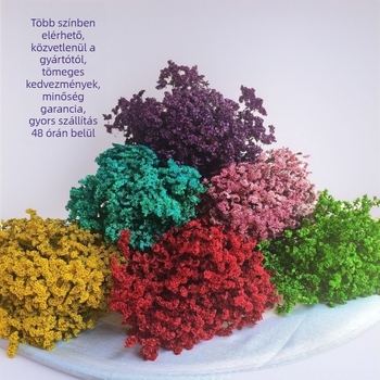 Szárított Crystal Grass ágakból álló bukett, SJC-13, OPP csomagolás