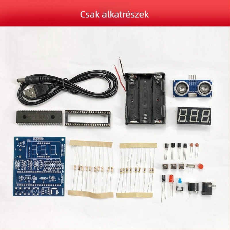 DIY elektronikus készlet – Lebang hand ultrahangos távolságmérő készlet