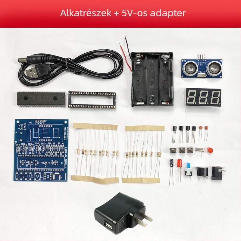 DIY elektronikus készlet – Lebang hand ultrahangos távolságmérő készlet