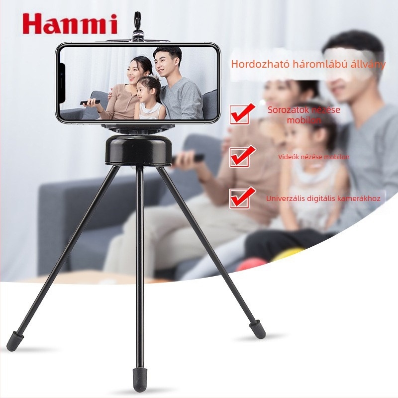 HM-122 állvány 3D gimbállal, vasból, teherbírás 2–5 kg