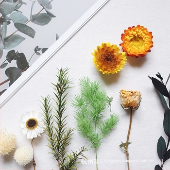DIY szárított virág készlet – vegyes szárított virágok és gypsophila, Mingmens