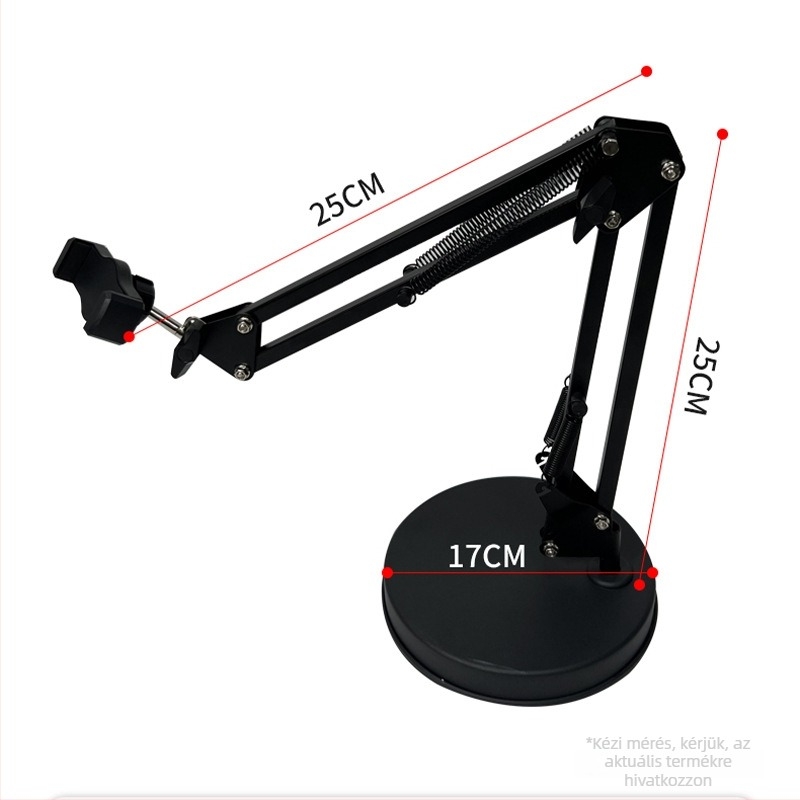 NB25 Asztali tartó okostelefonhoz, ötvözetből készült, testreszabás támogatott, általános stílus