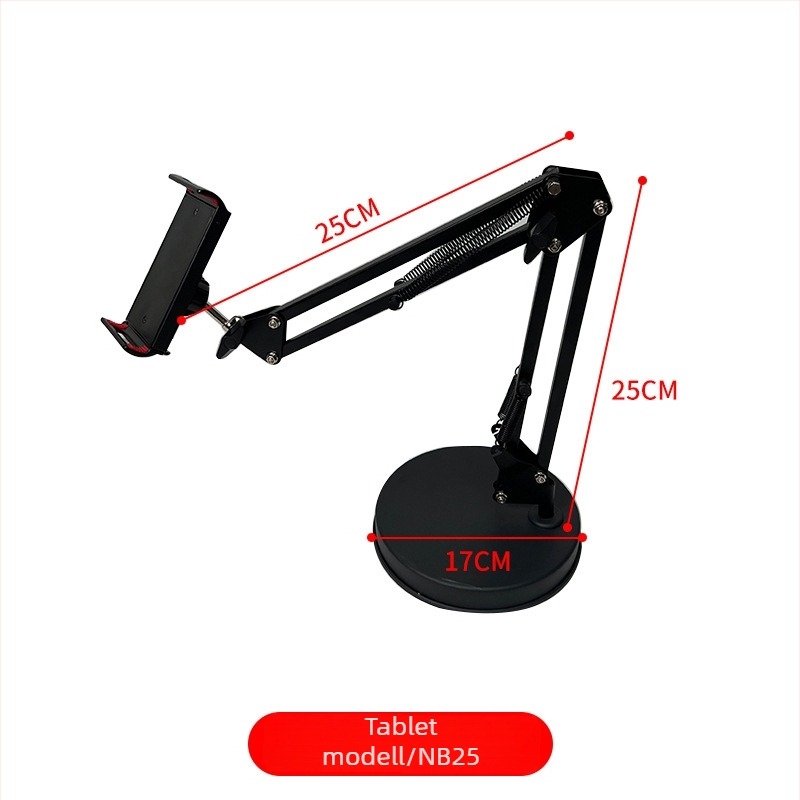NB25 Asztali tartó okostelefonhoz, ötvözetből készült, testreszabás támogatott, általános stílus