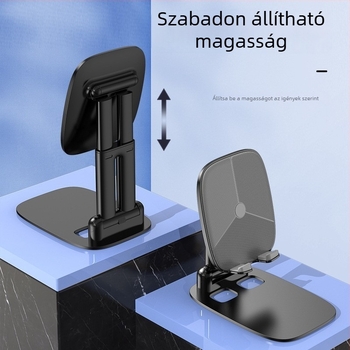 Asztali telefontartó, ABS anyag, összecsukható kialakítás, Record Work márka, testreszabás támogatott, 3C tanúsítvány 2020010907343370