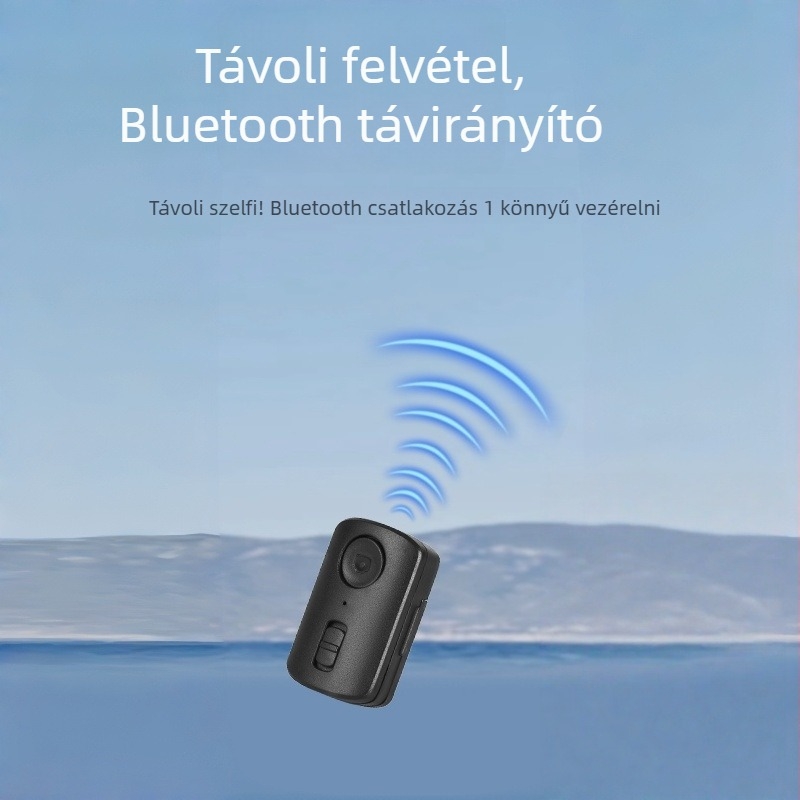 Telefonhoz készült élő közvetítésre szolgáló állvány gimbal stabilizációval, 360° forgás, elektromos szorítás, ABS és rozsdamentes acél